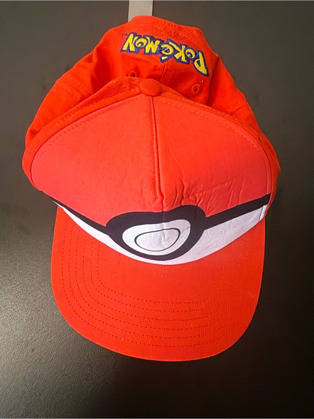Pokemon Trainer Ash Ketchum Red Snapback Hat Cap Poke Ball (YOUTH OSFM) 2021